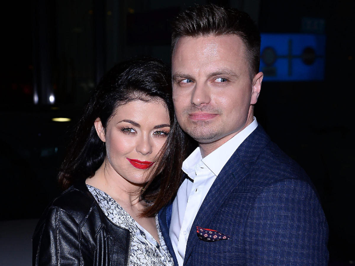 Katarzyna Cichopek z mężem, Marcin Hakiel
