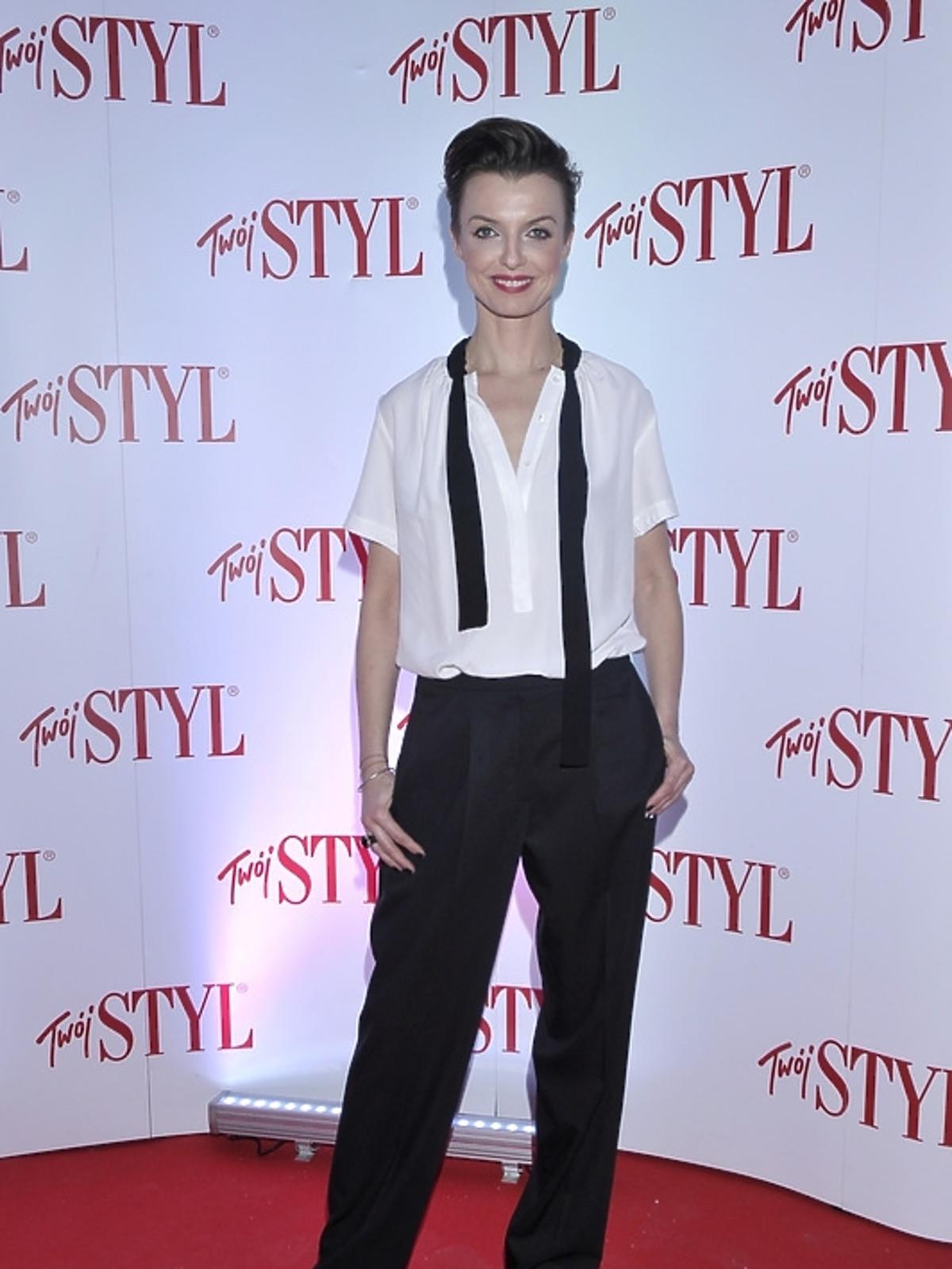 Katarzyna Sokołowska na gali Doskonałość Mody 2012