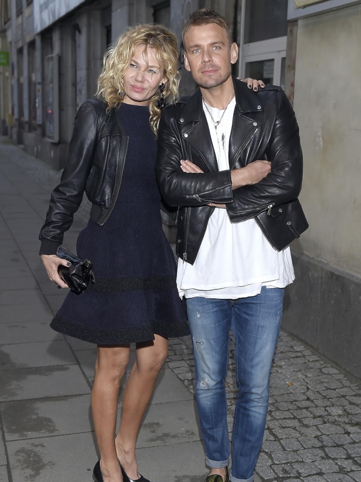 Katarzyna Wołejnio, Dawid Woliński na premierze filmu