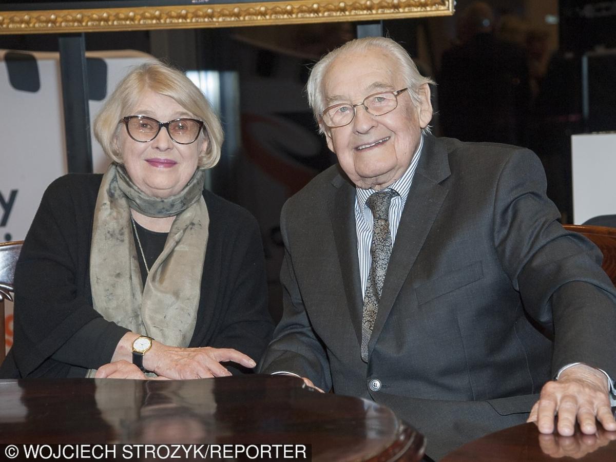 Krystyna Zachwatowicz w okularach