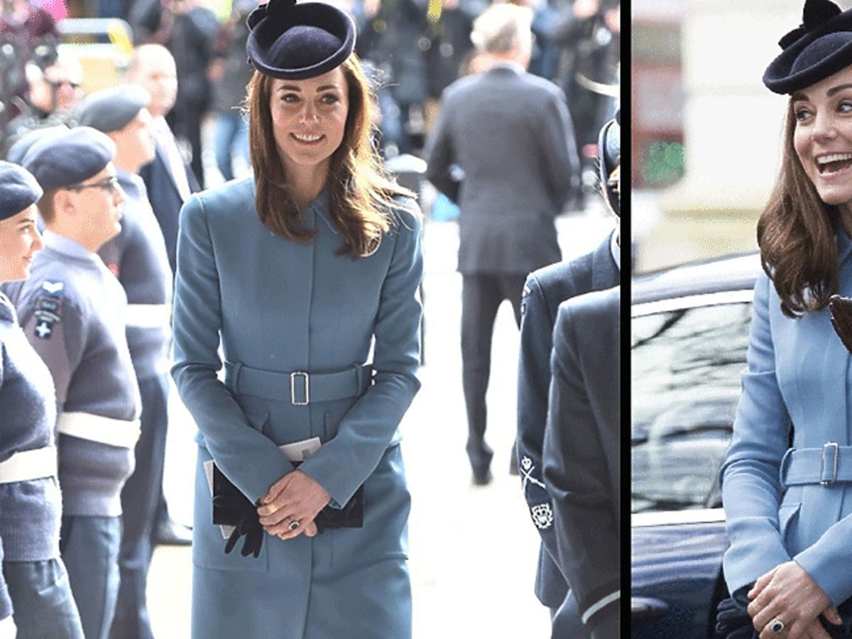 Kate Middleton w drodze do kościoła w Londynie