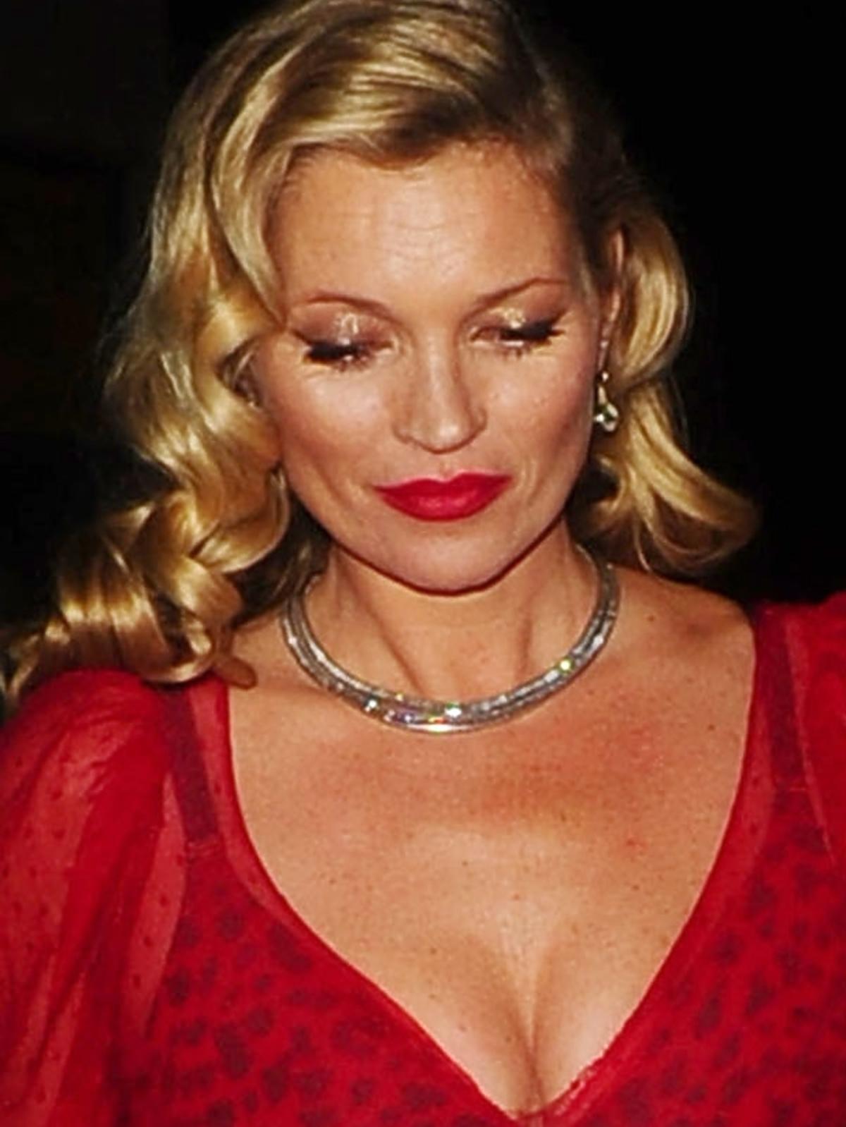 Kate Moss na urodzinach Mario Testino w Londynie