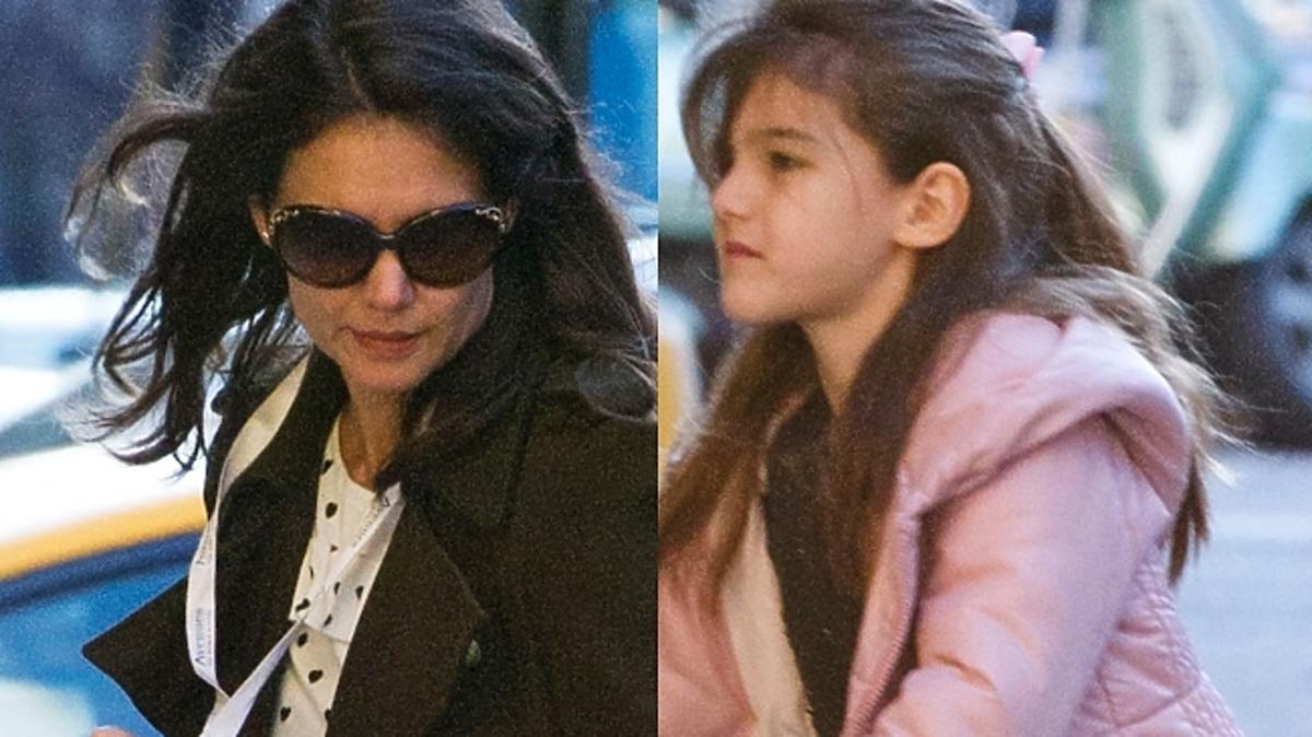 Katie Holmes Z Córką Suri W Nowym Jorku Suri Cruise Córka Toma Cruise 