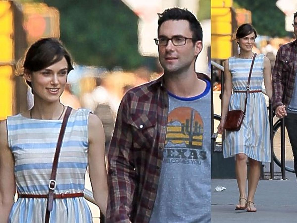 keira knightley, adam levine, paparazzi, Can a Song Save Your Life