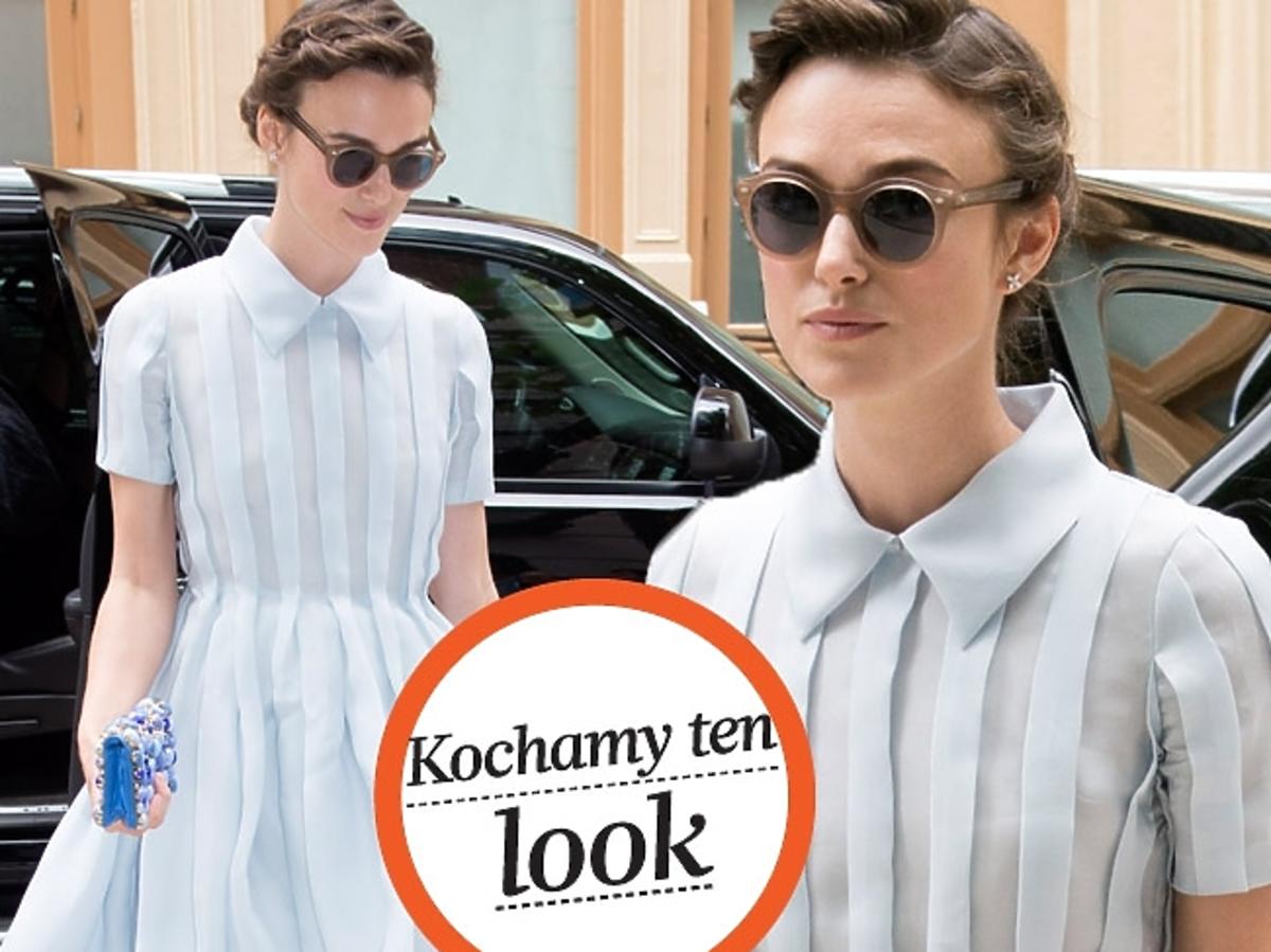 Keira Knightley w sukience Prady