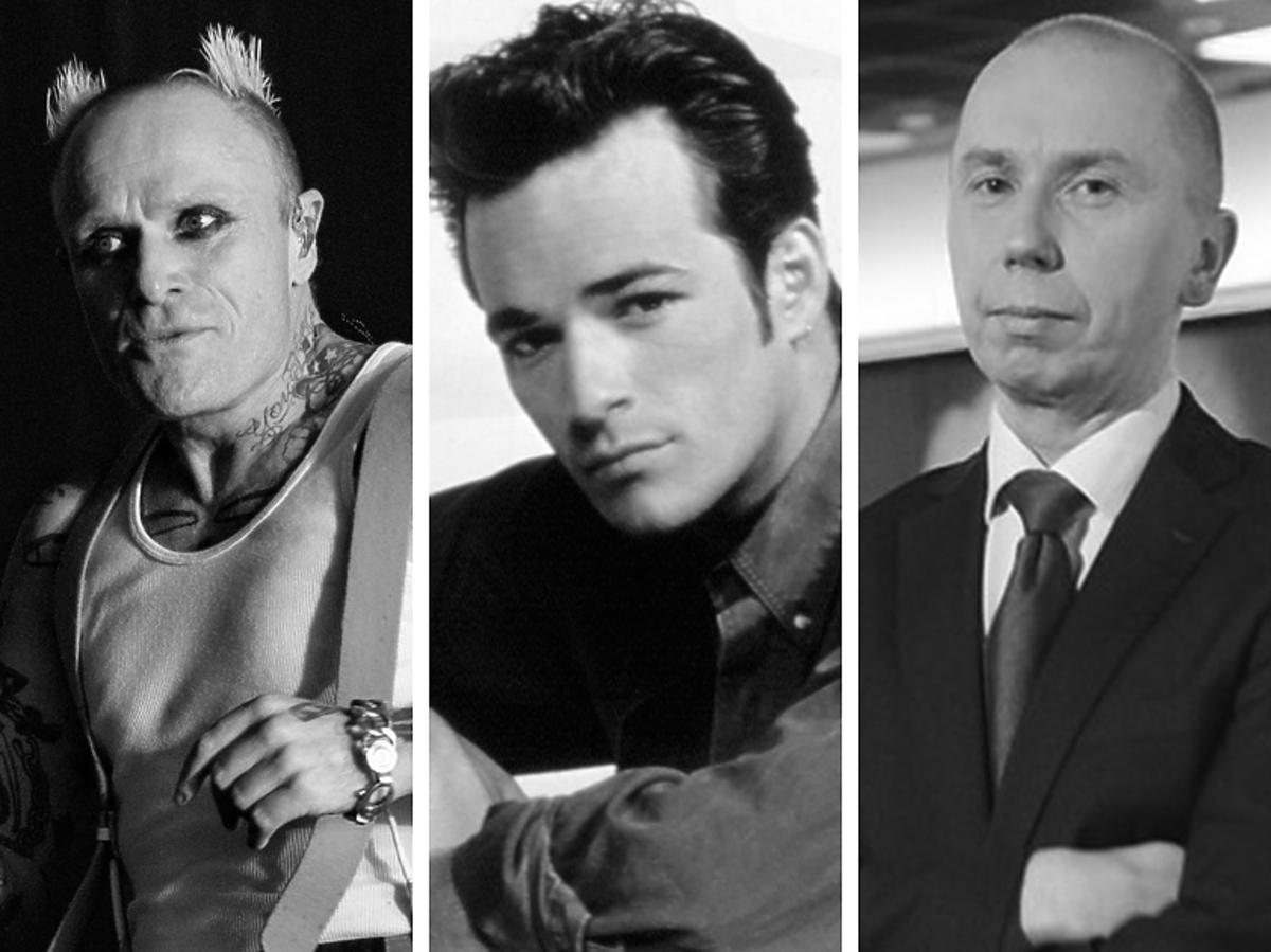 Keith Flint, Luke Perry, Sebastian Podkościelny