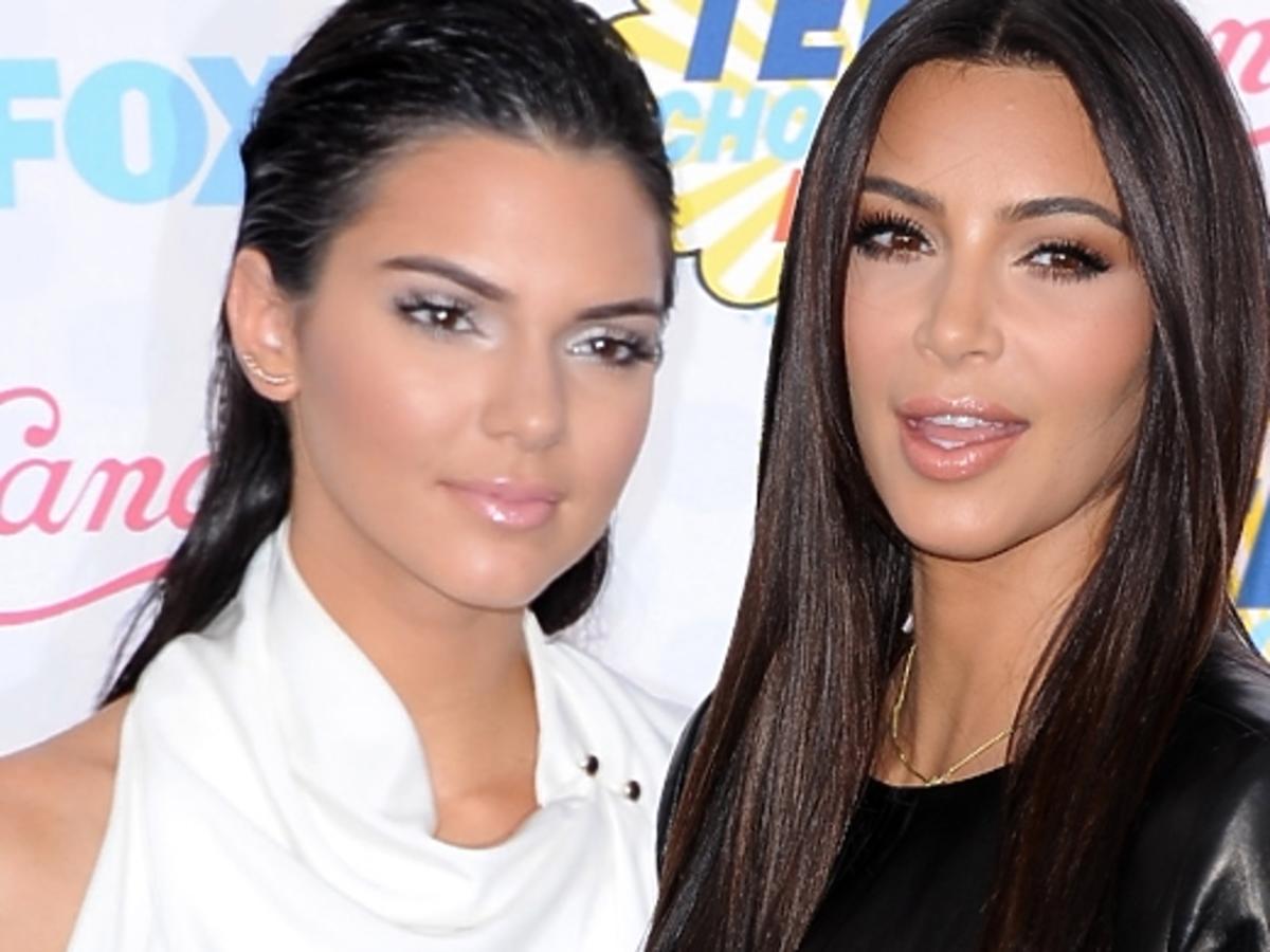 Kendall Jenner i Kim Kardashian na Teen Choice Awards 2014