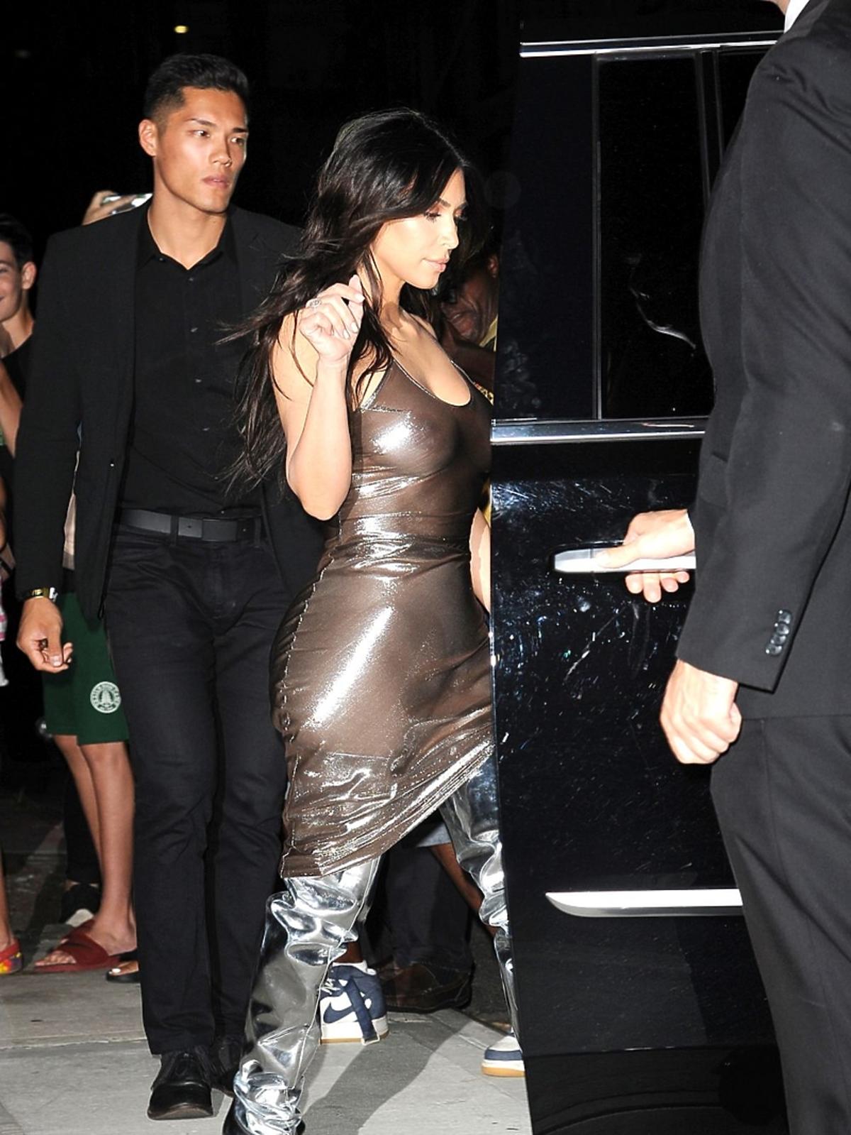 Kim Kardashian fryzura