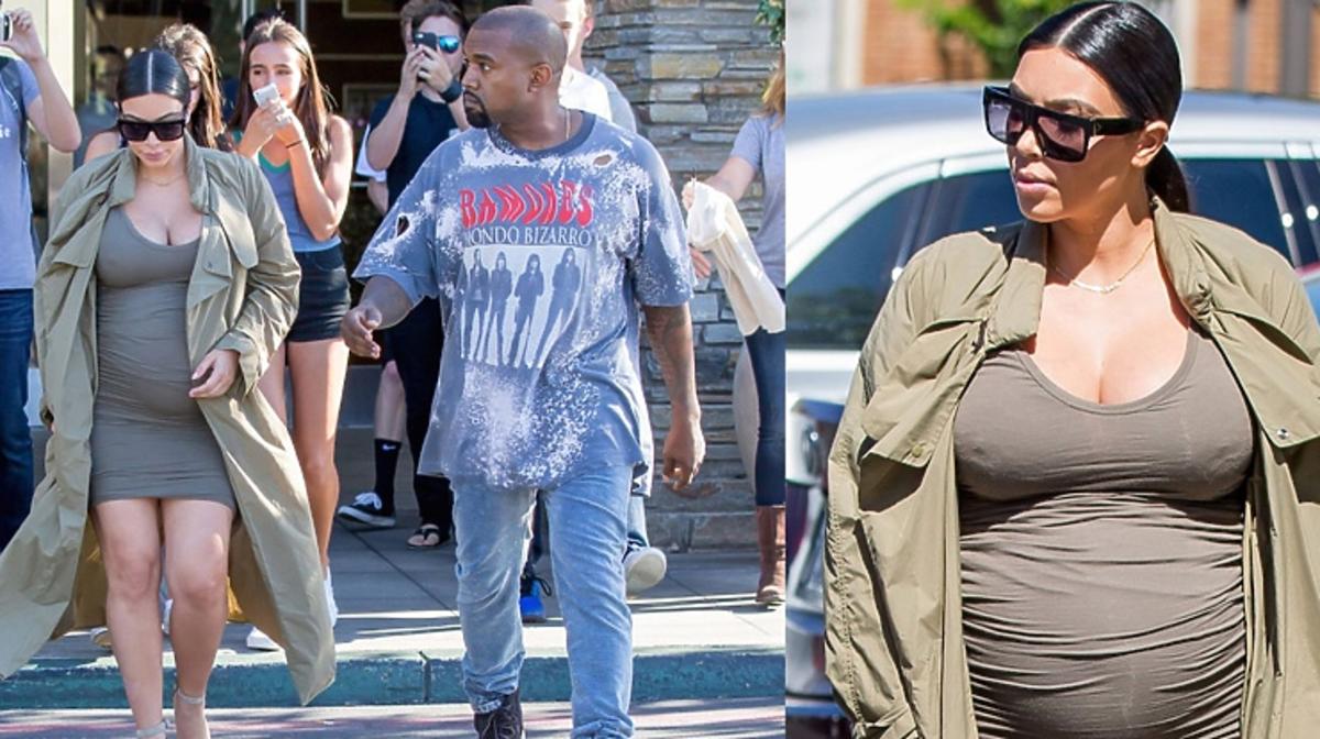 Kim Kardashian i Kanye West już wkrótce po raz drugi zostaną rodzicami