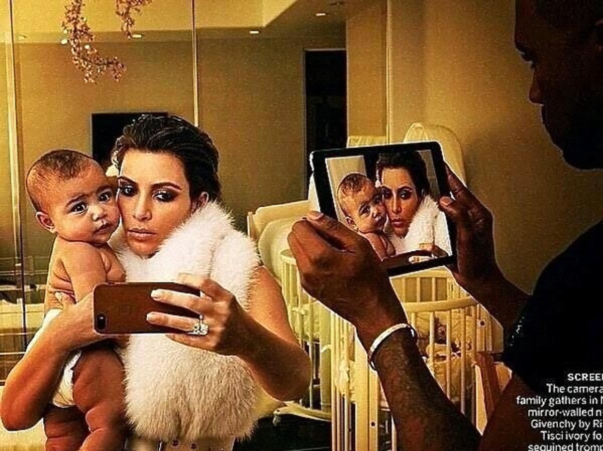 Kim Kardashian i Kanye West sesja Vogue. Zdjęcia Kim Kardashian i Kanye z Vogue. Kardashian w amerykańskim Vogue