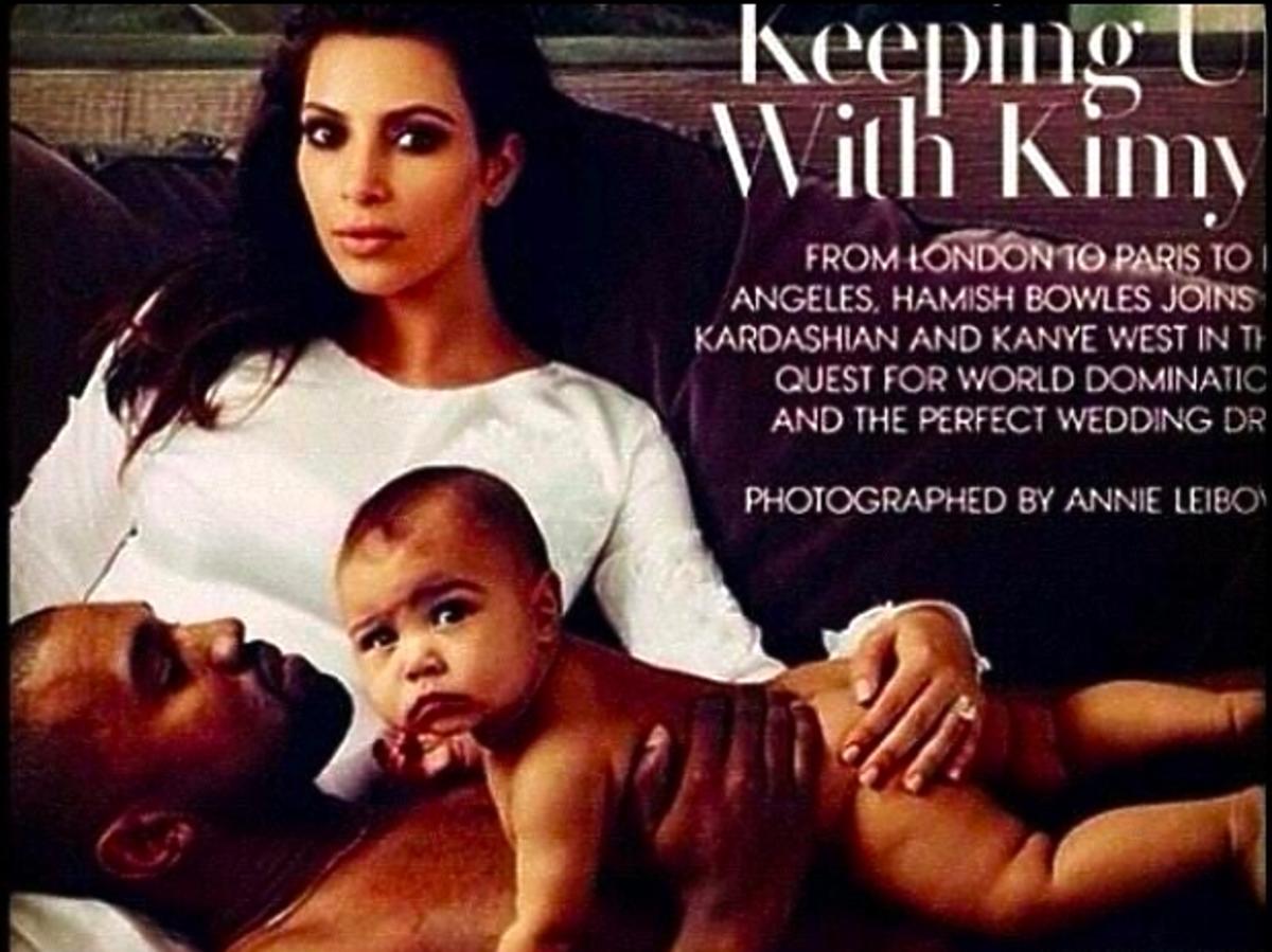 Kim Kardashian i Kanye West sesja Vogue. Zdjęcia Kim Kardashian i Kanye z Vogue. Kardashian w amerykańskim Vogue