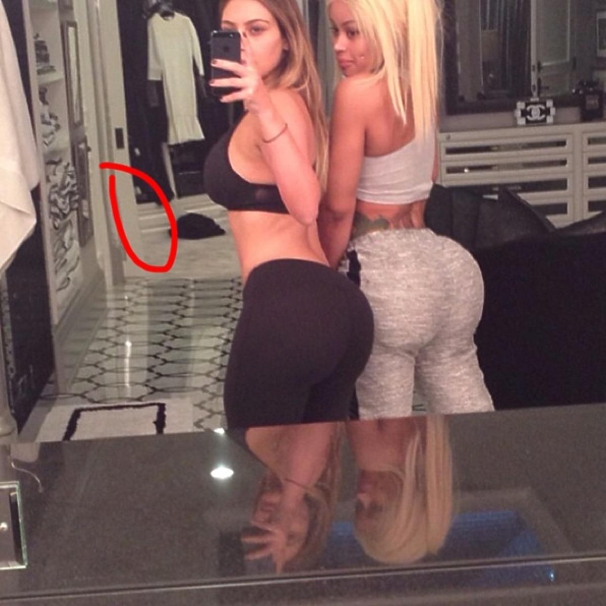 Kylie Jenner accidentally flashes bare bum and thong in see