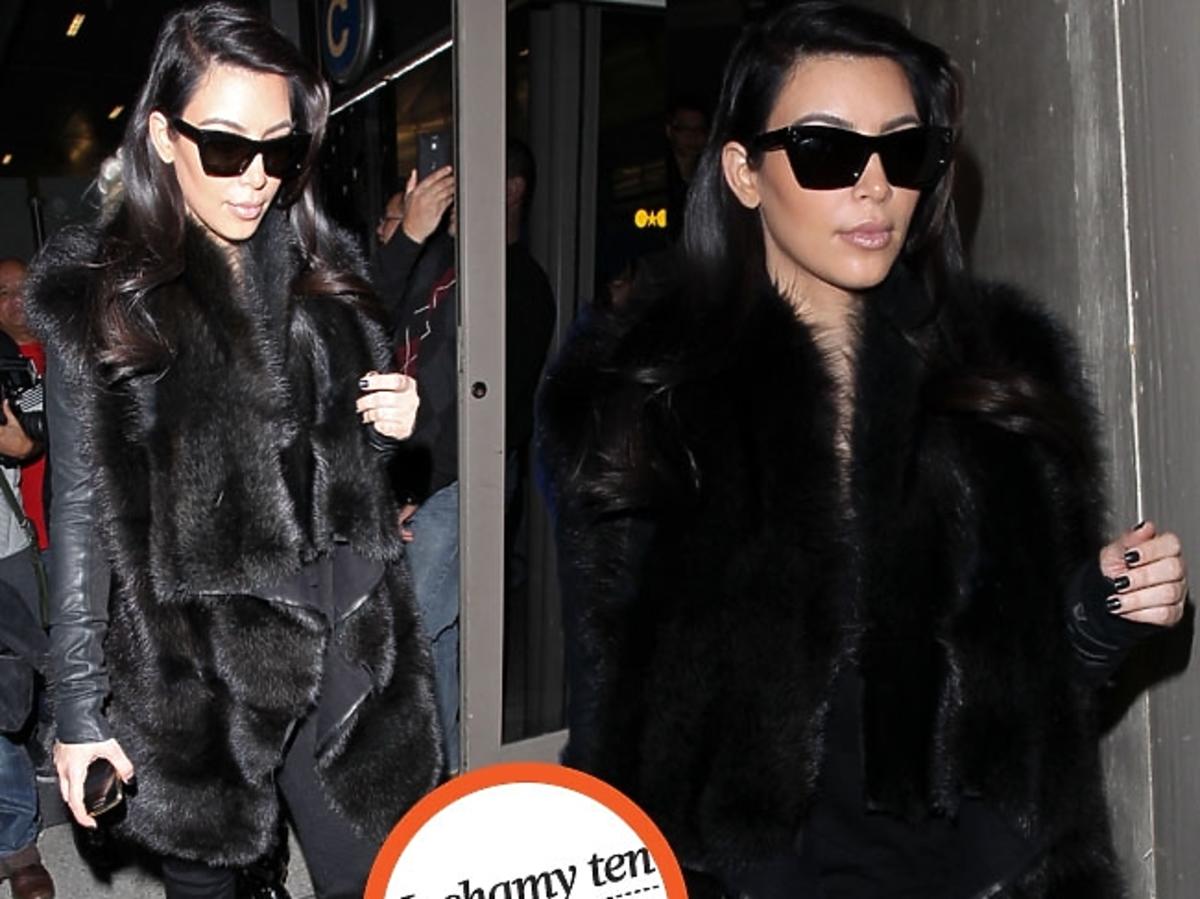 Kim Kardashian w kamizelce