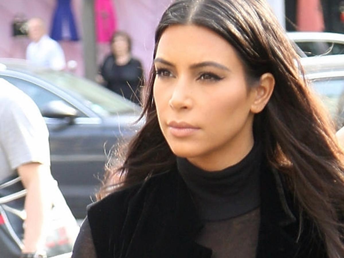 Kim Kardashian w Paryżu