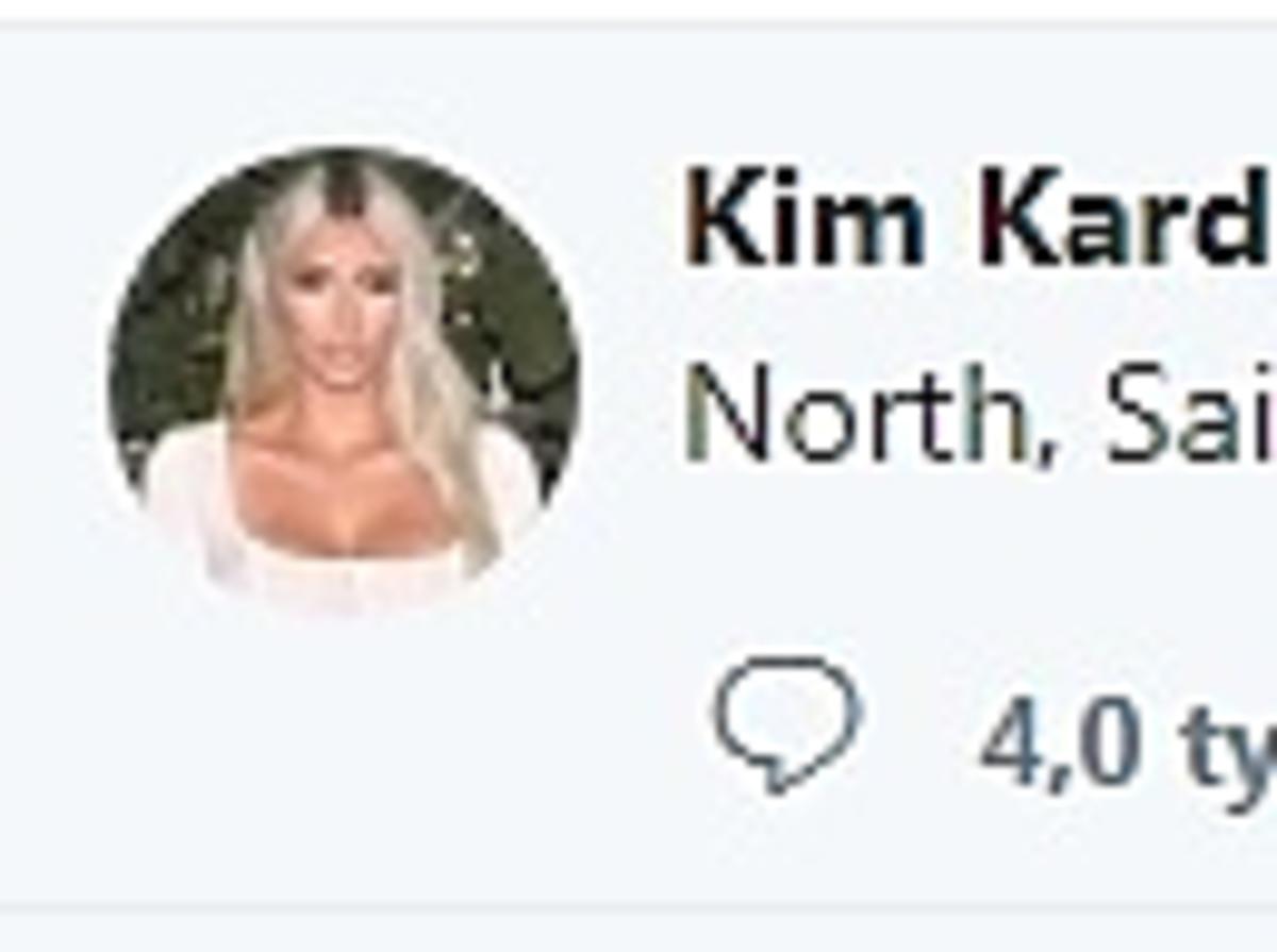 Kim Kardashian zdradziła imię trzeciego dziecka