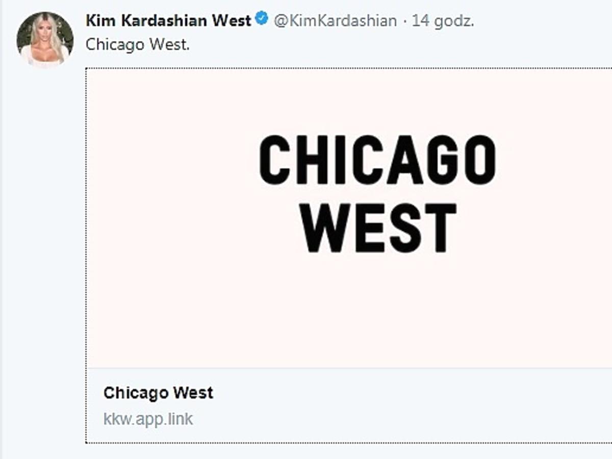 Kim Kardashian zdradziła imię trzeciego dziecka