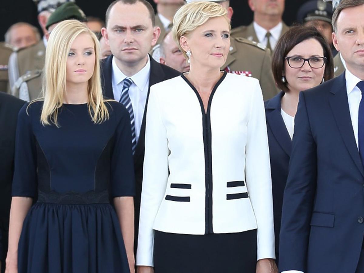 Kinga Duda została wywieziona do schronu