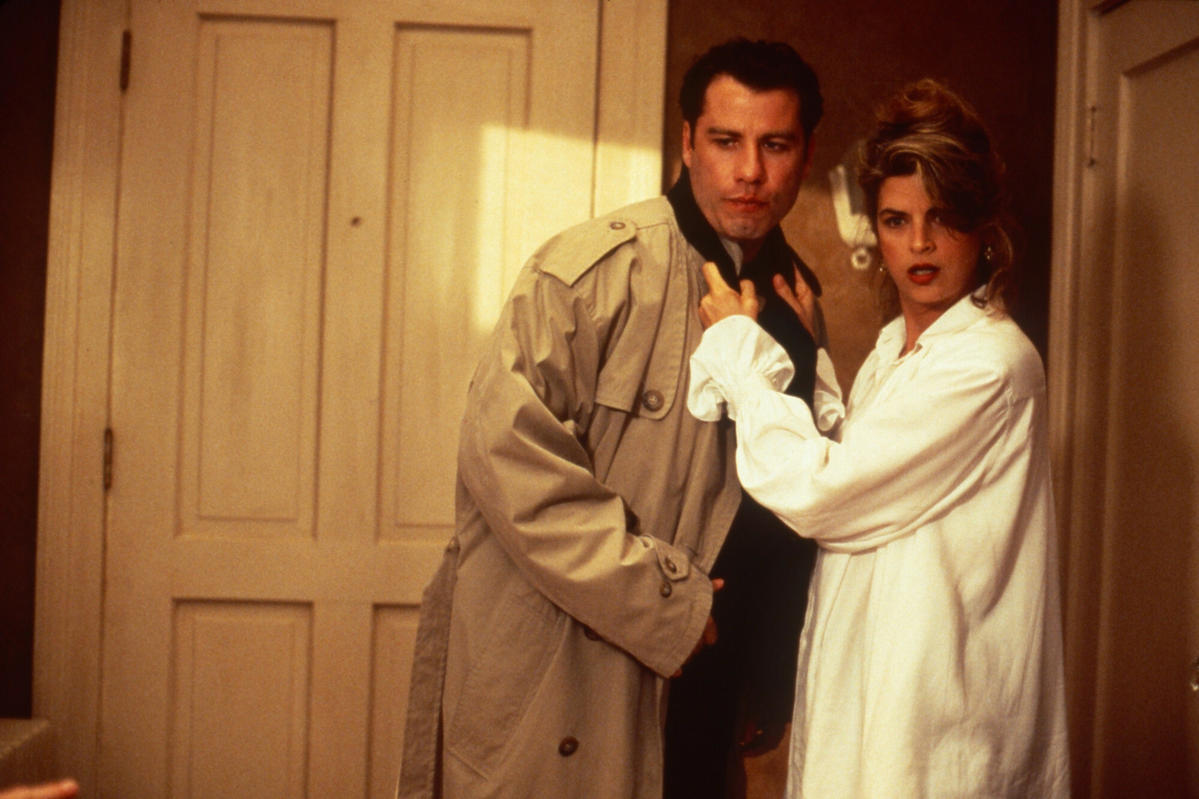 Kirstie Alley, John Travolta na planie i Kto to mówi