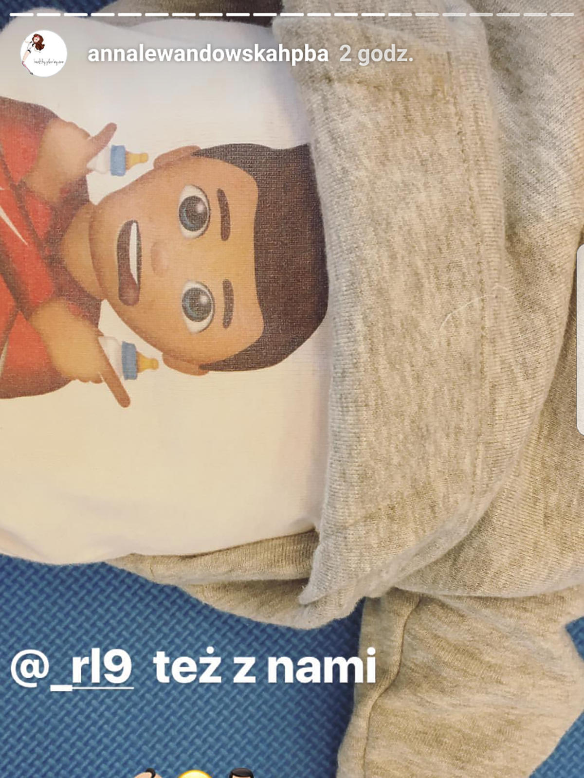 Klara Lewandowska na obozie treningowym swojej mamy