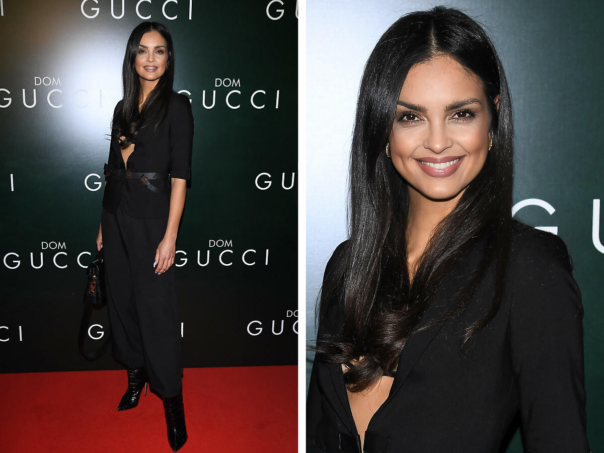 Klaudia El Dursi na premierze House of Gucci