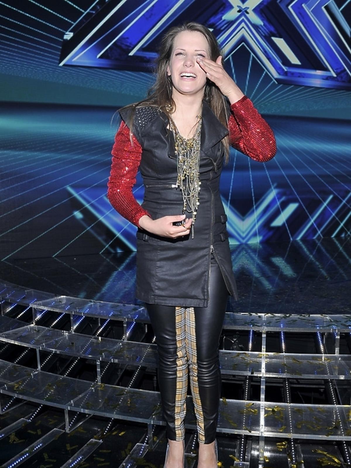 Klaudia Gawor podczas finału X-Factor 3