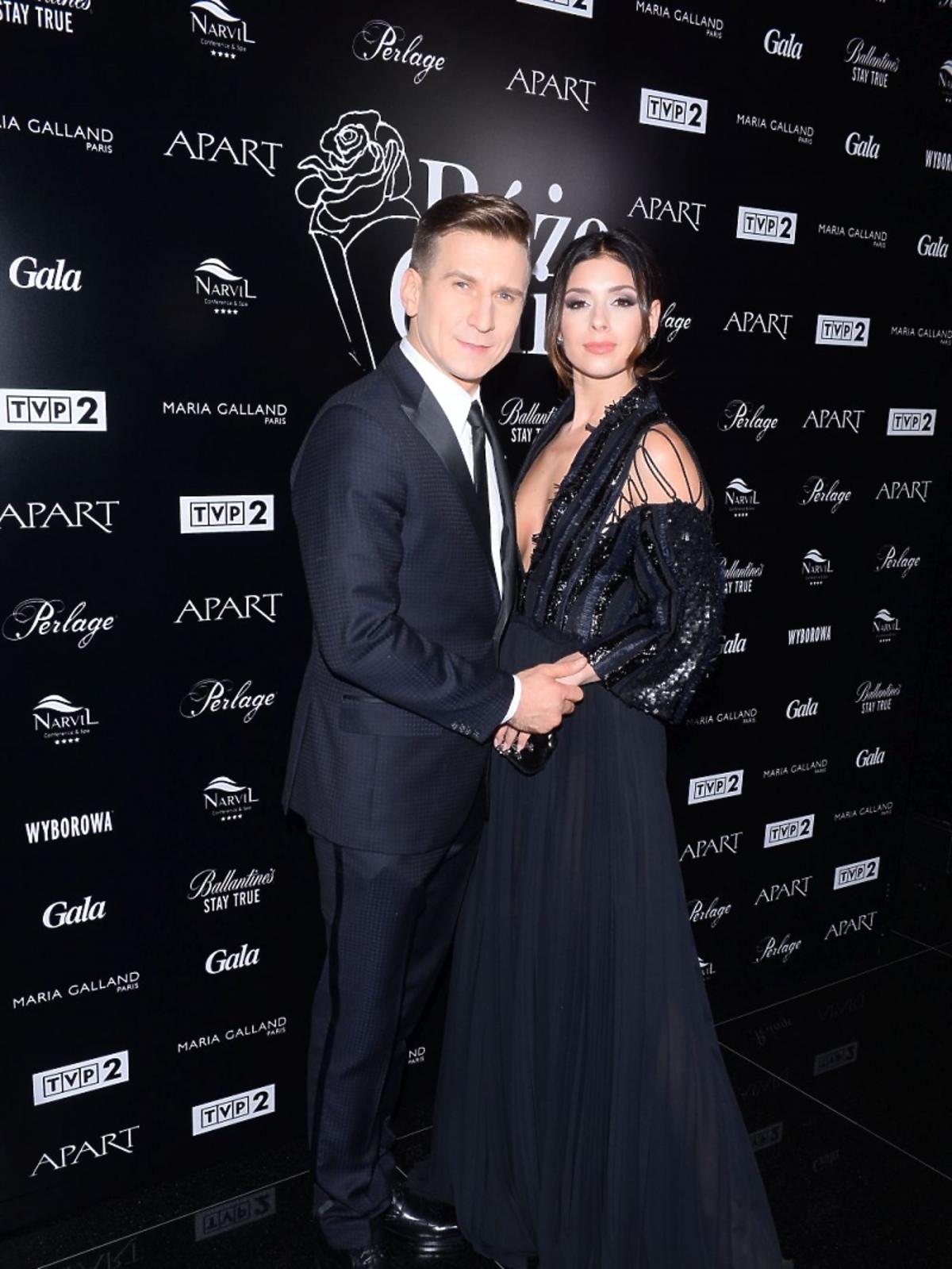 Klaudia Halejcio i Tomasz Barański na Różach Gali 2015