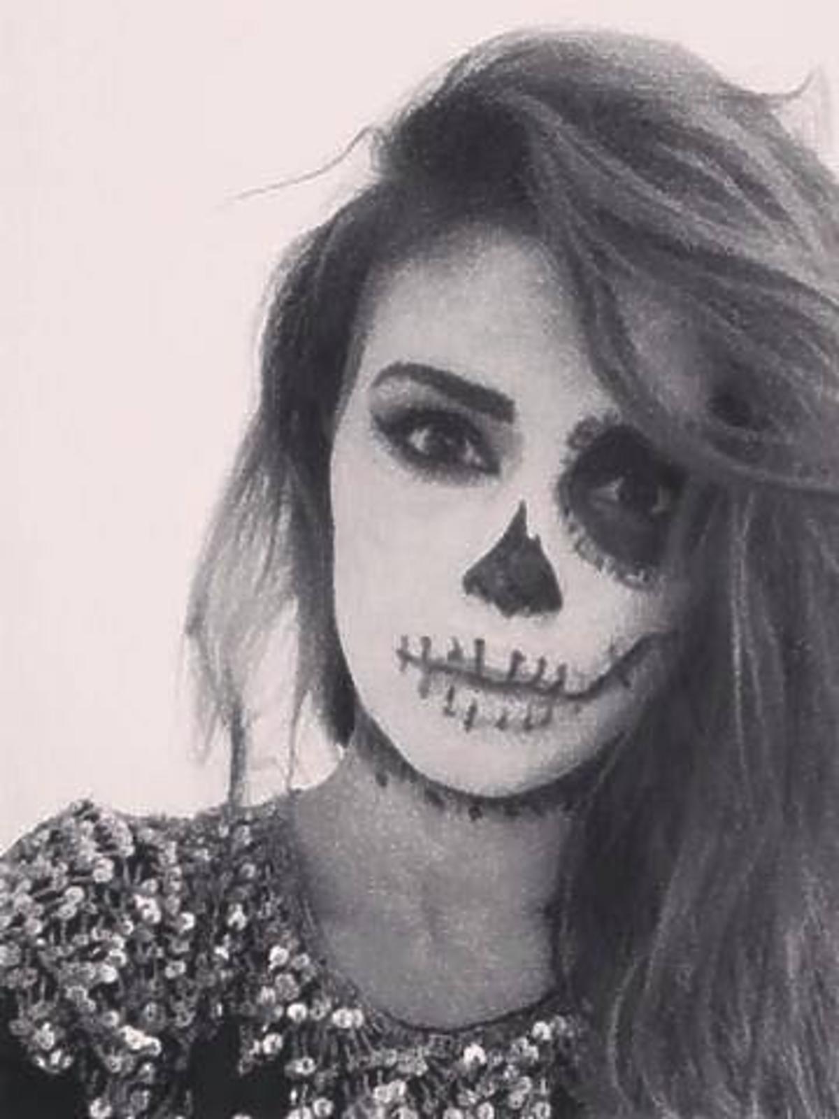 Klaudia Halejcio na Halloween