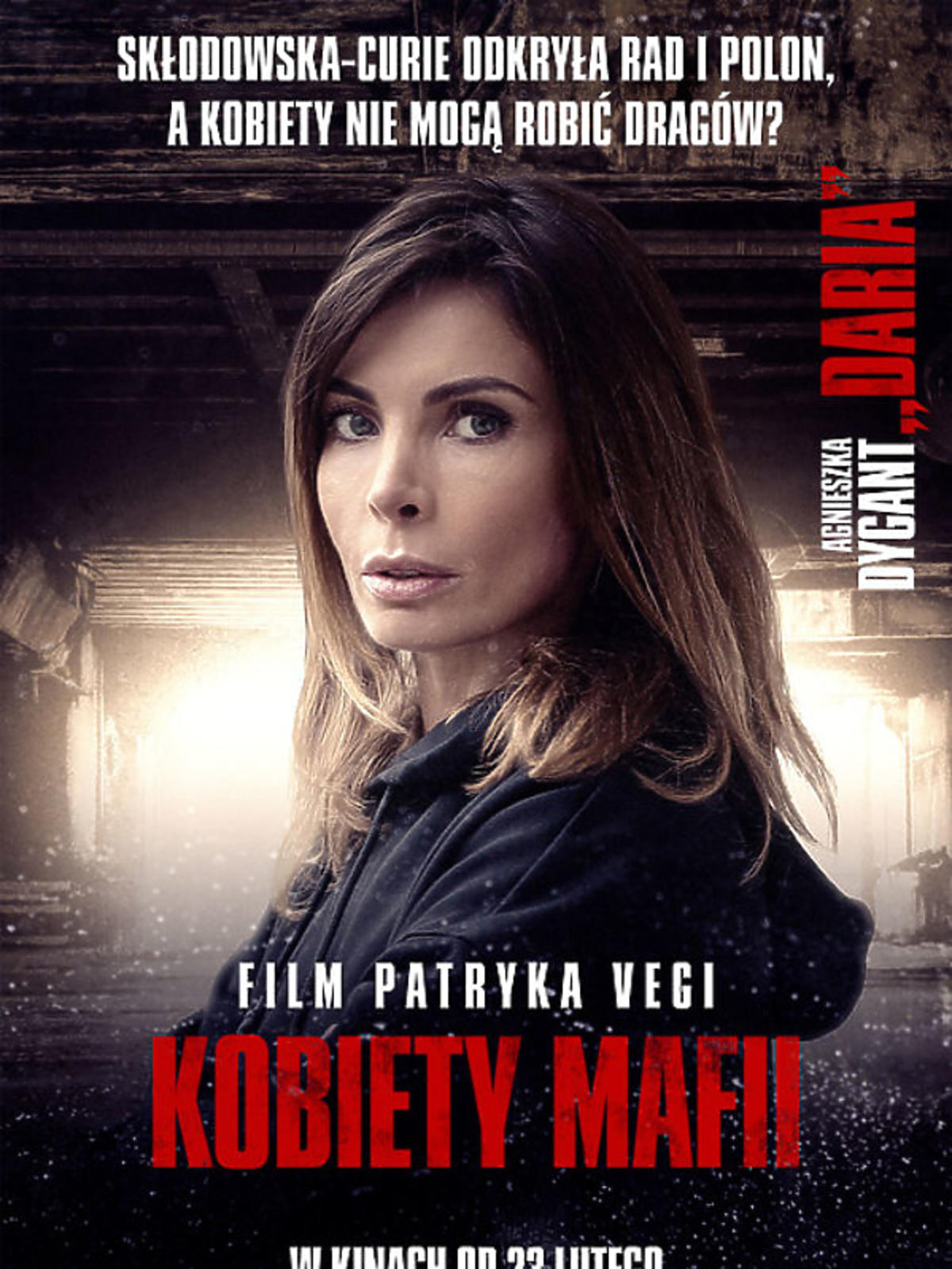 Kobiety mafii - Agnieszka Dygant na plakacie