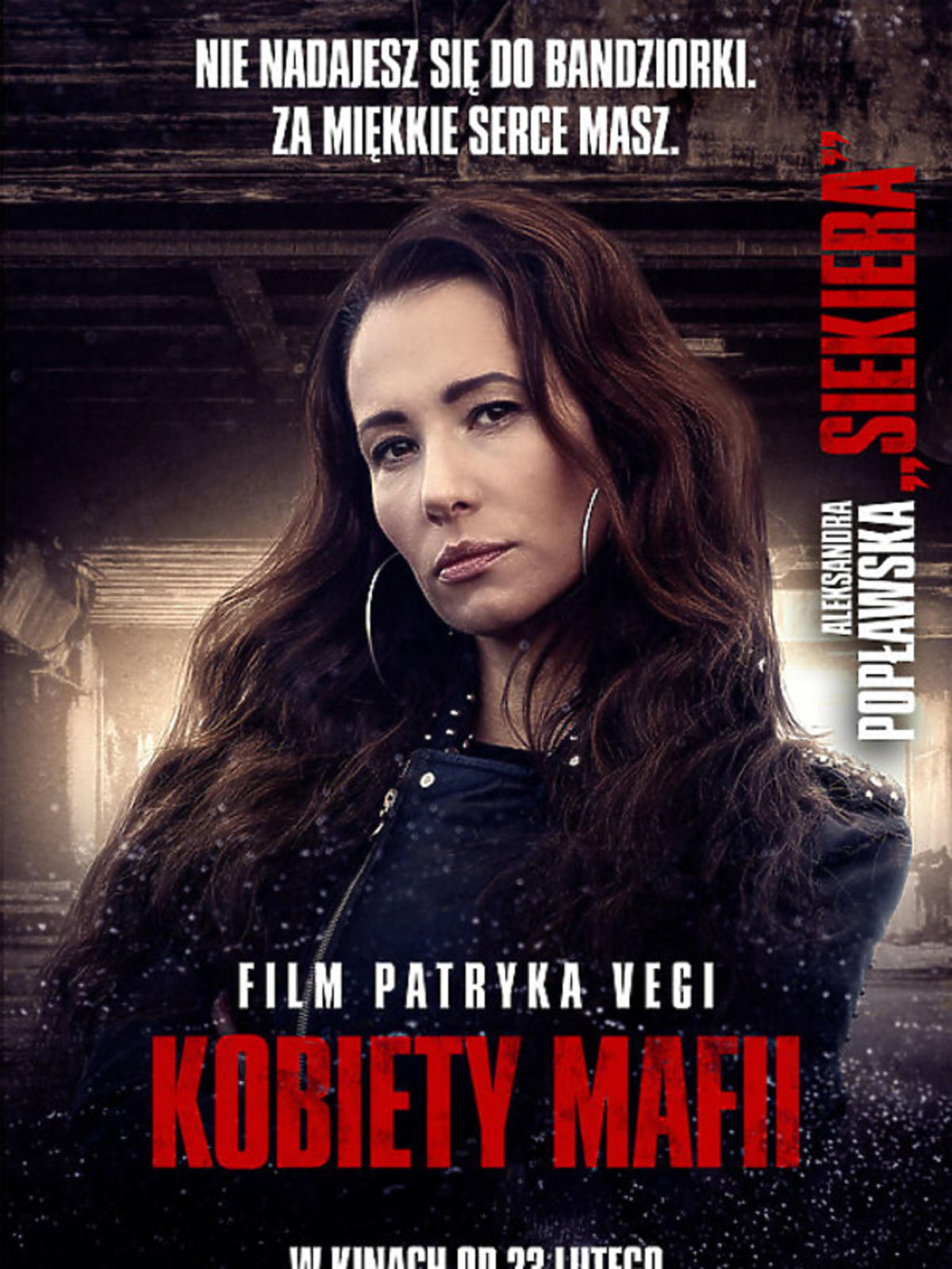 Kobiety mafii - Aleksandra Popławska na plakacie
