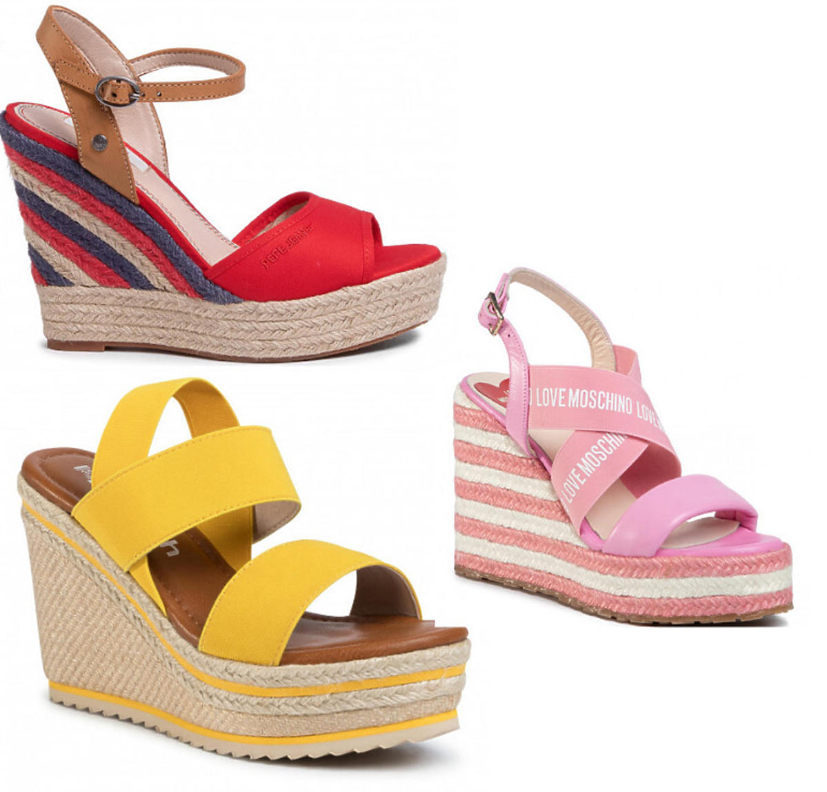 kolorowe espadryle