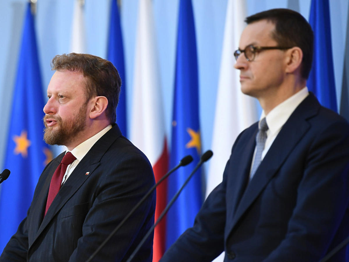 Konferencja o koronawirusie w Polsce
