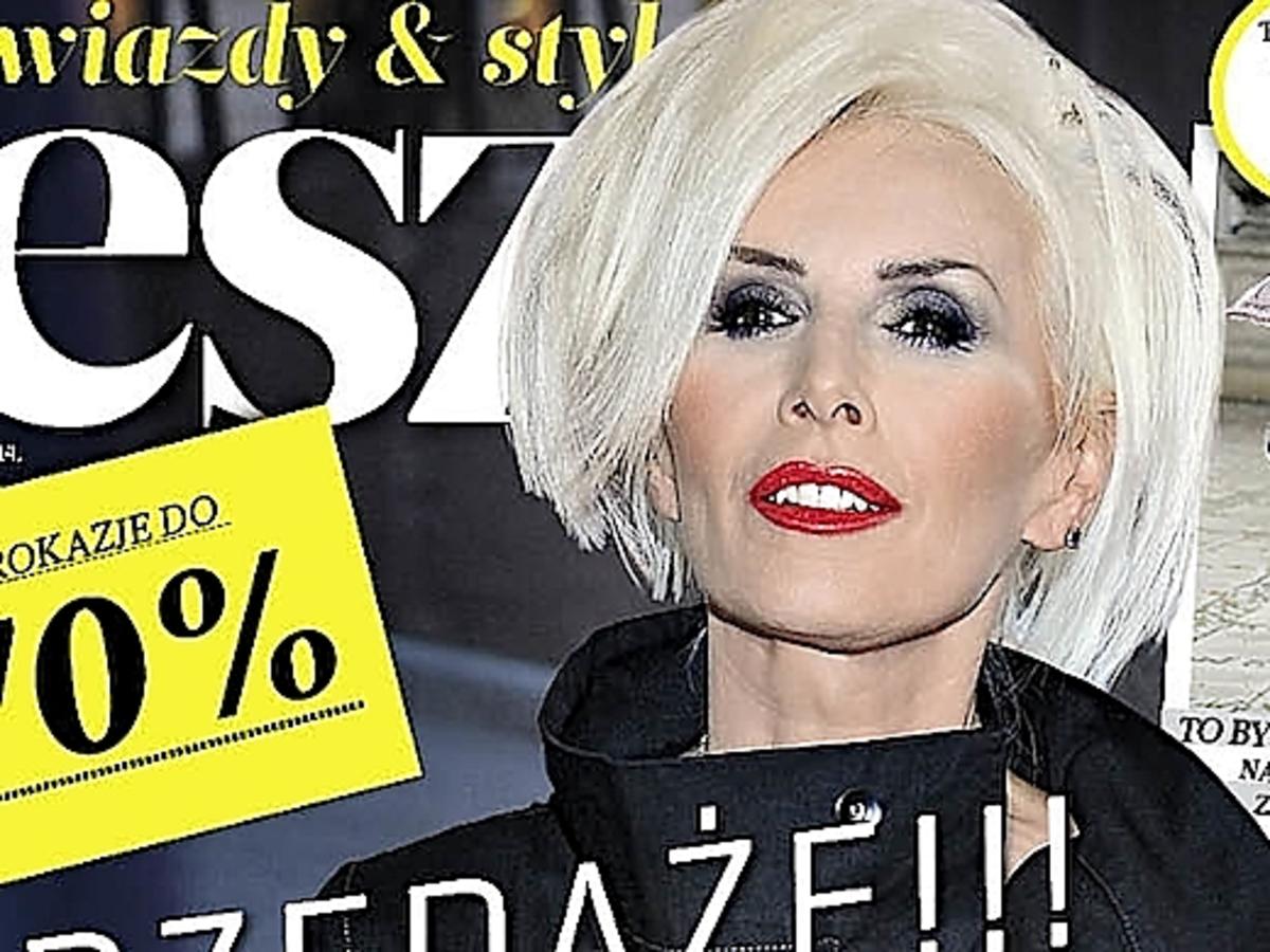 Kora Jackowska na okładce Flesza