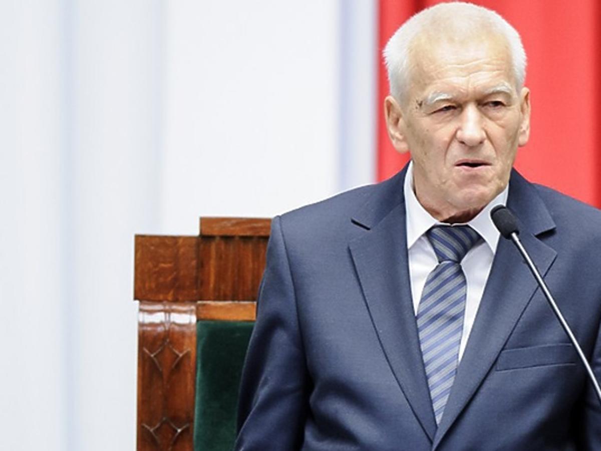 Kornel Morawiecki przemawia w Sejmie