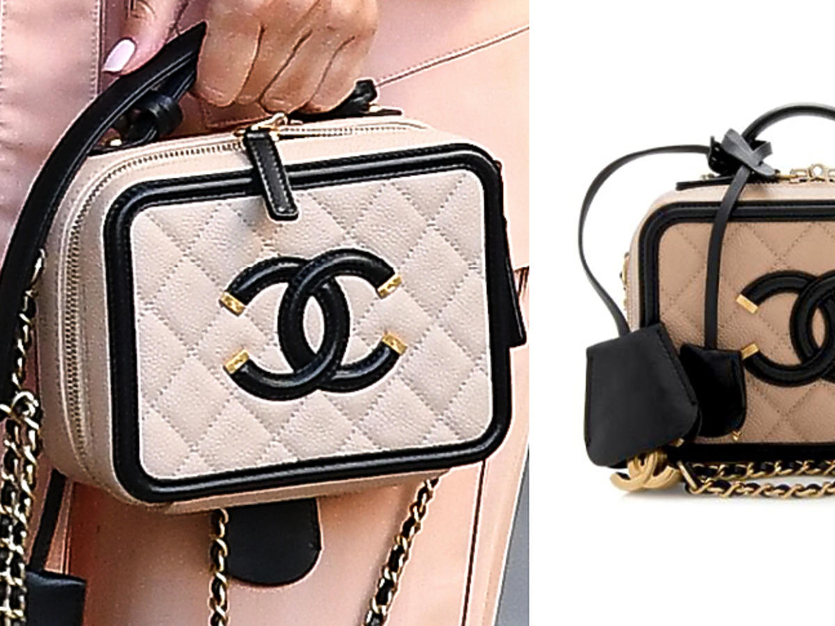 Kosmetyczka Chanel CC Filigree Siwiec, 13 200 zł