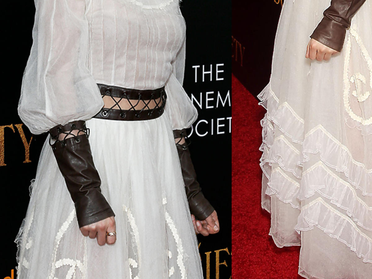 Kristen Stewart w sukni z falbanami Chanel