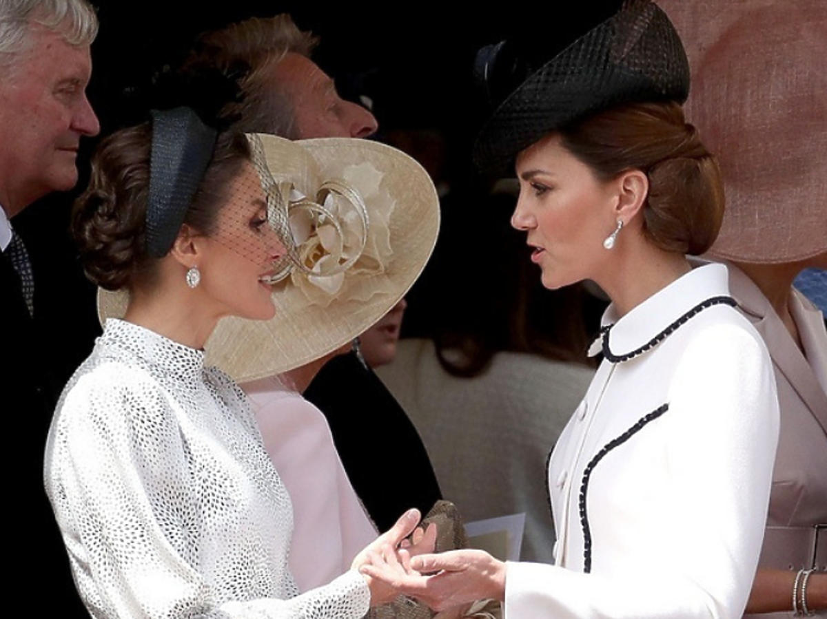 Królowa Letizia, księżna kate