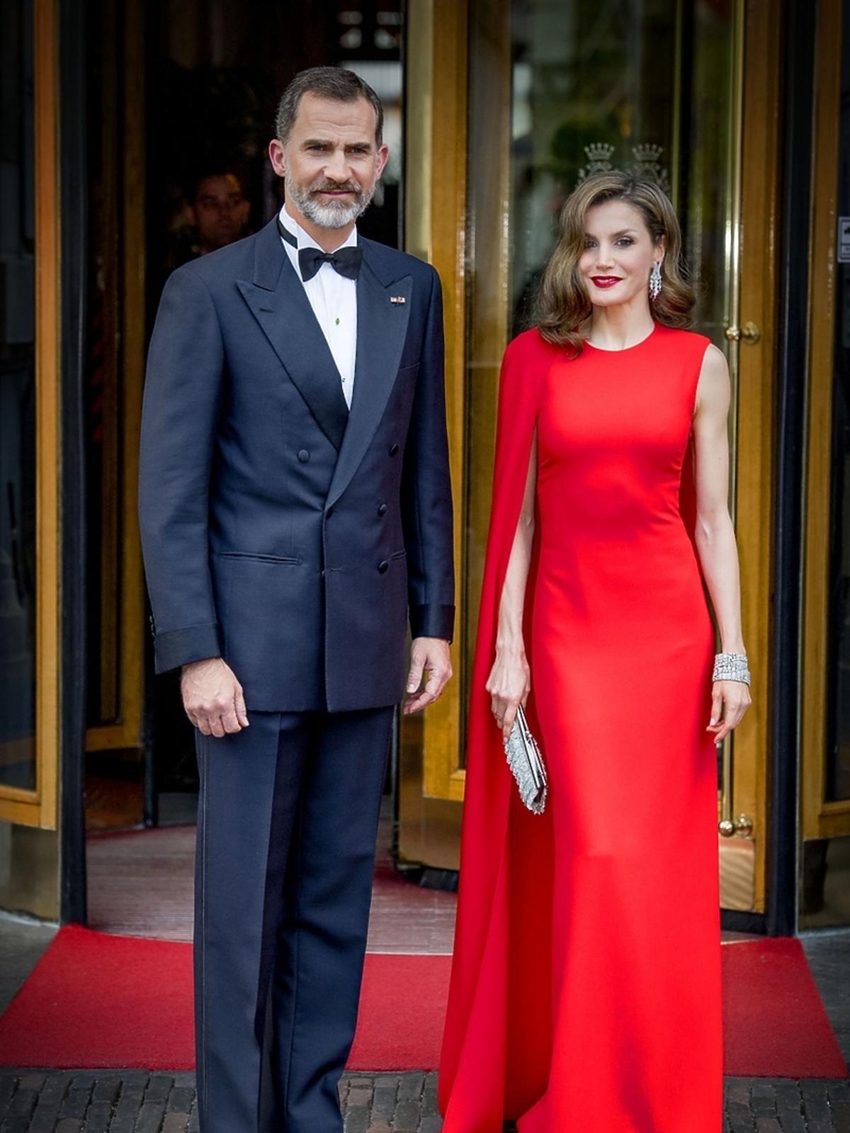 Królowa Letycja w sukni Stella McCartney