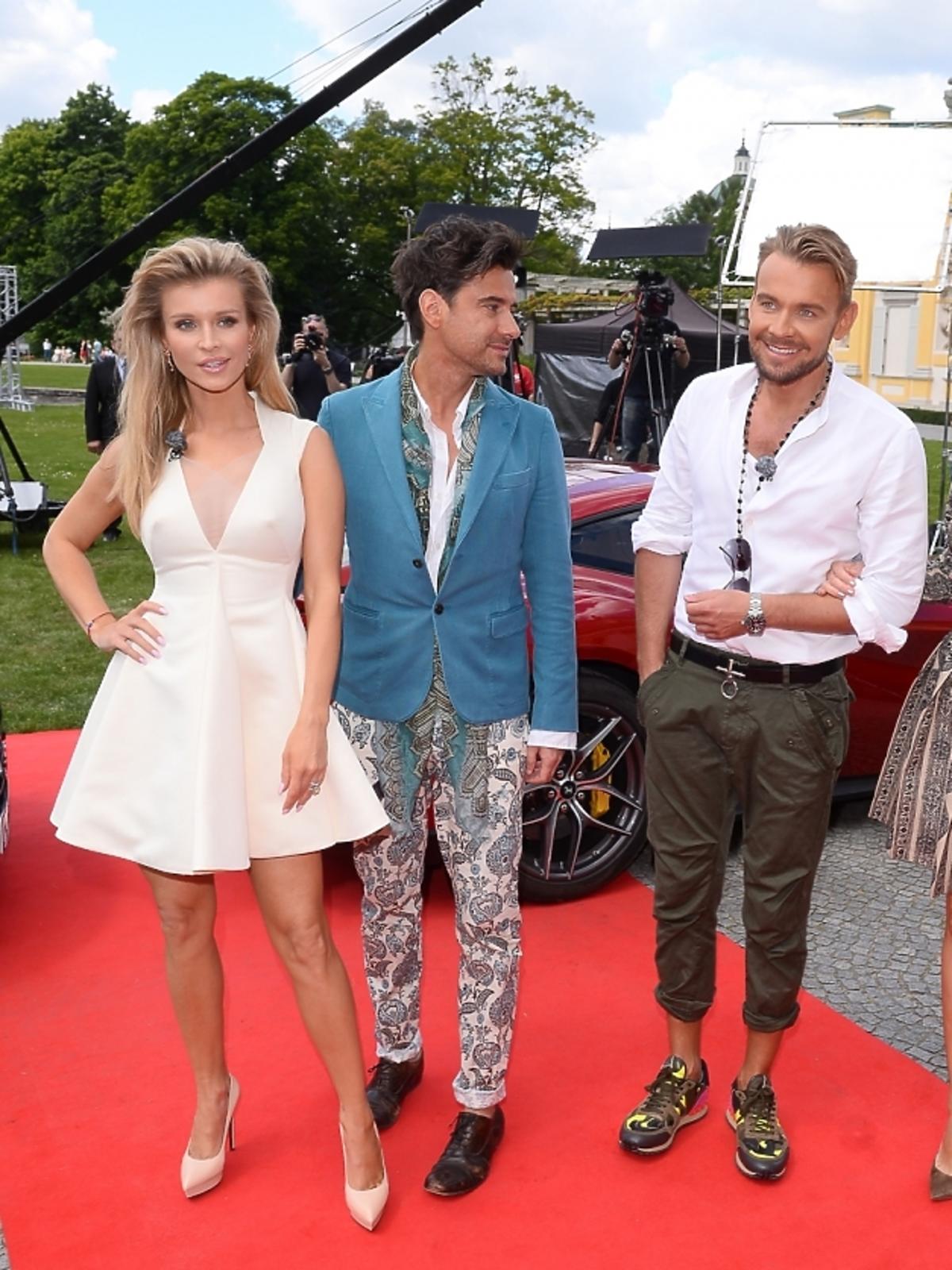 Krupa, Sokołowska, Woliński i Tyszka na castingu Top Model 4 w Warszawie