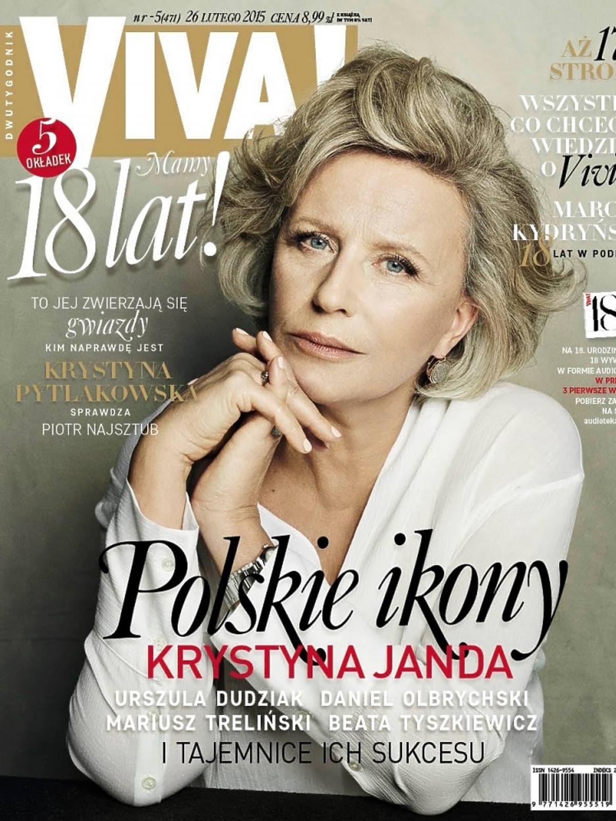 Krystyna Janda, Viva! luty 2015
