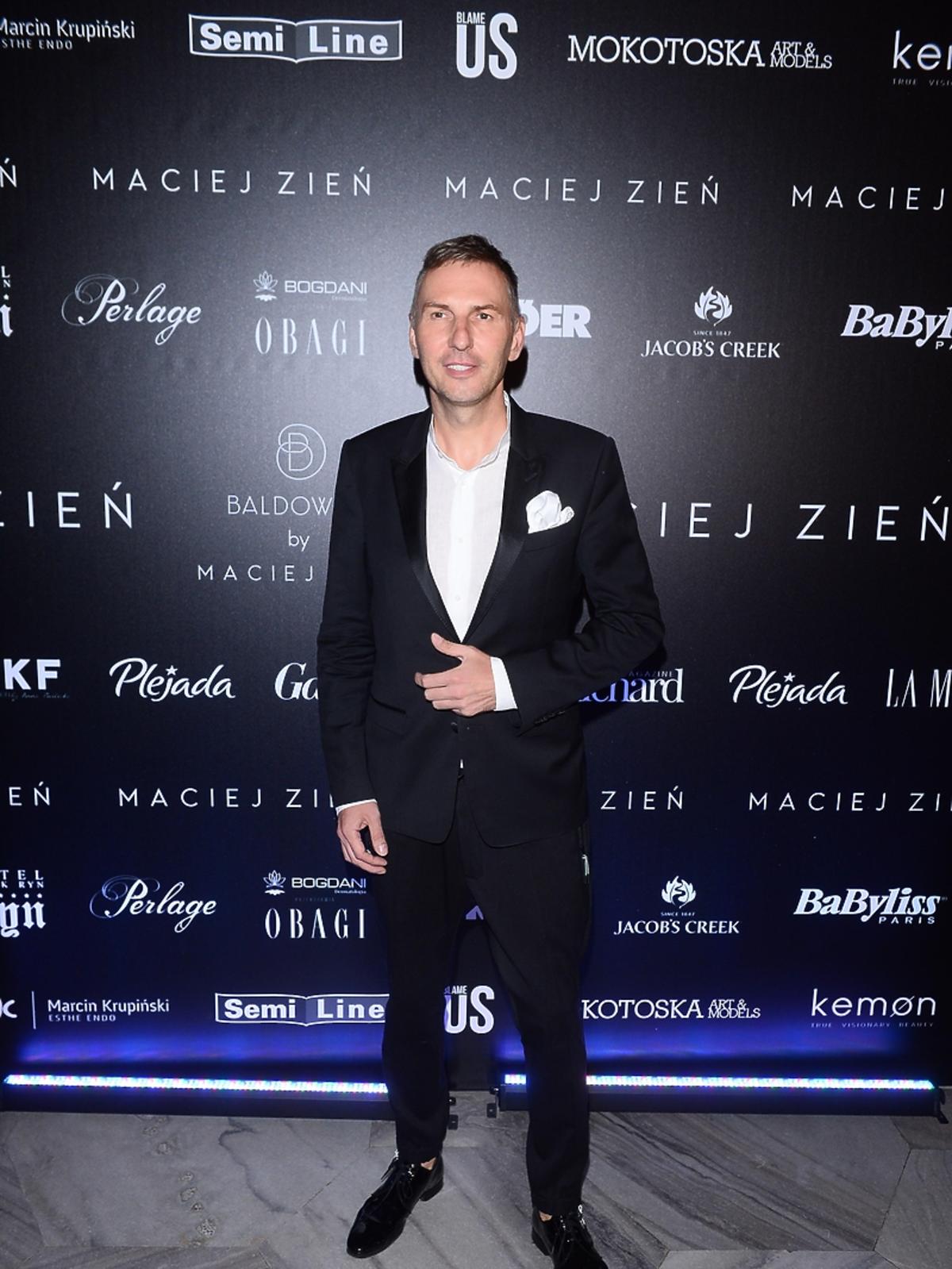 Krzysztof Gojdź na pokazie Macieja Zienia
