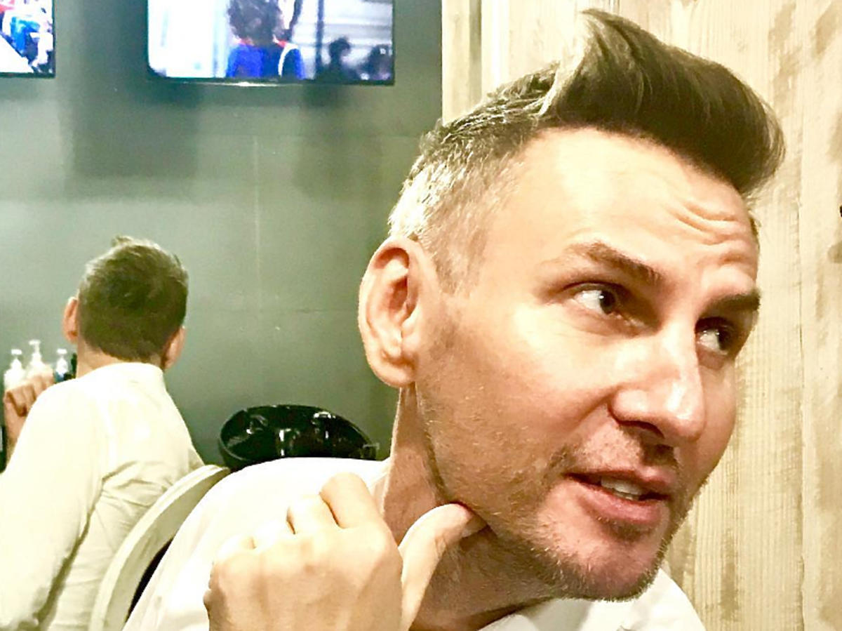 Krzysztof Gojdź zmienił fryzurę