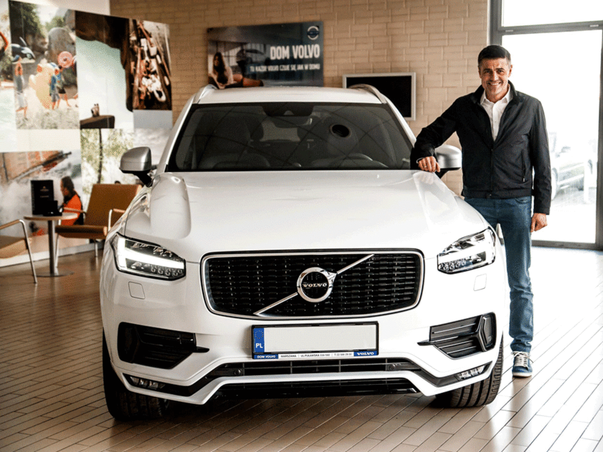 Krzysztof Hołowczyc ma nowy samochód Volvo 