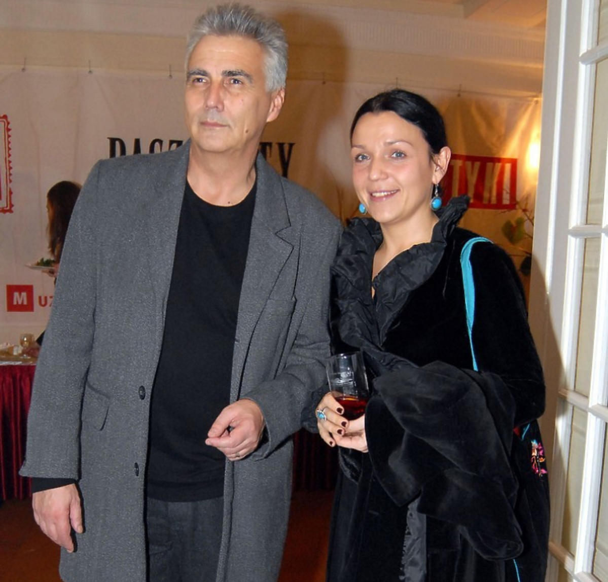 Krzysztof Krauze i Joanna Kos-Krauze na Paszportach Polityki w 2006 roku