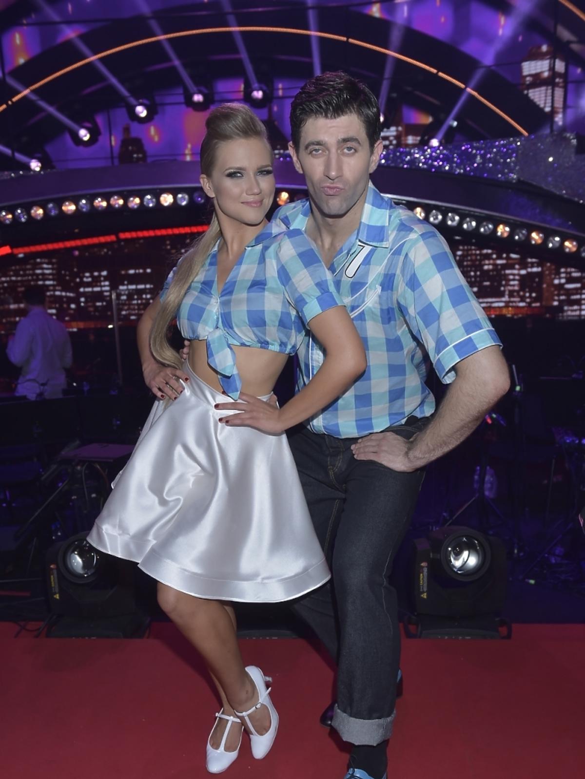 Krzysztof Wieszczek i Agnieszka Kaczorowska w