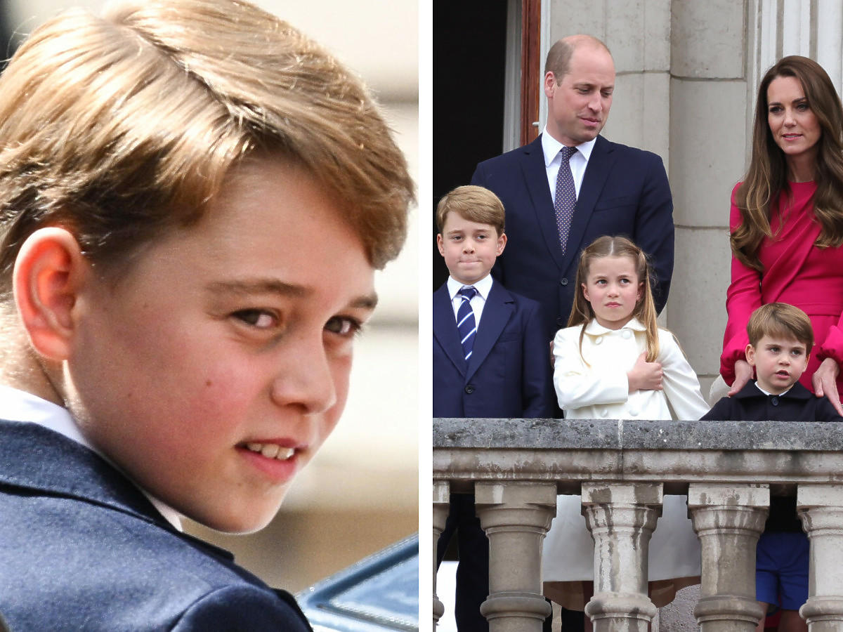 Książę George kończy 9 lat, urodzinowy portret zrobiła mu sama księżna Kate. Fani: "Klon Williama"