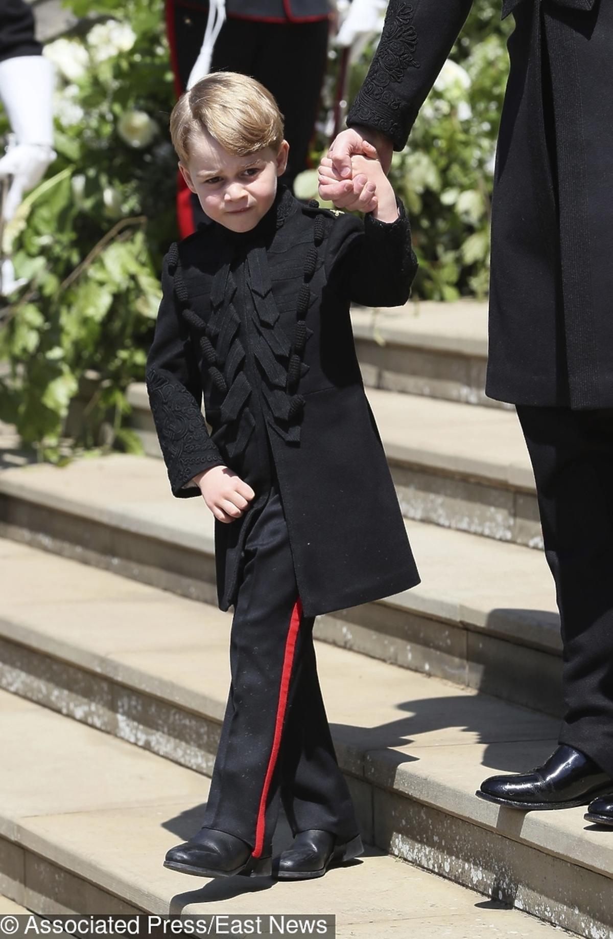 Książę George na ślubie