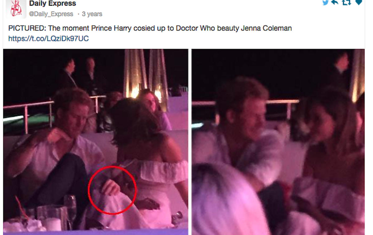 Książę Harry i Jenna Coleman na randce