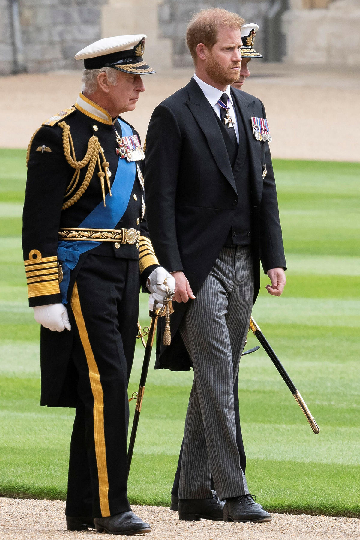 Książę Harry i król Karol III