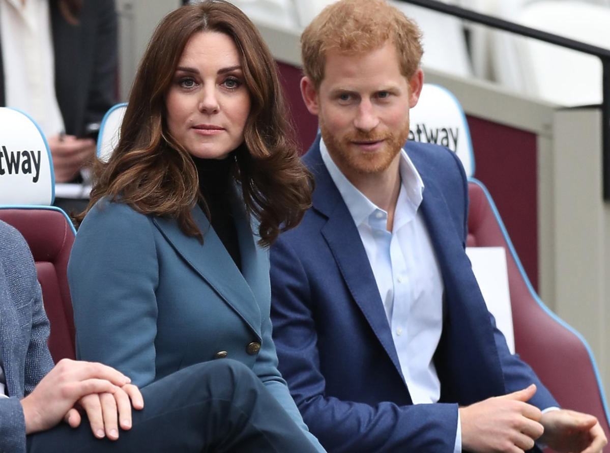 Książę Harry i księżna Kate podczas oficjalnej wizyty