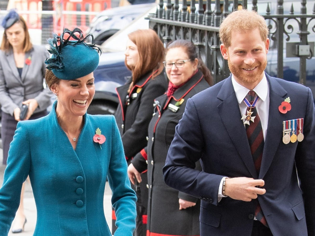 Książę Harry i księżna Kate razem